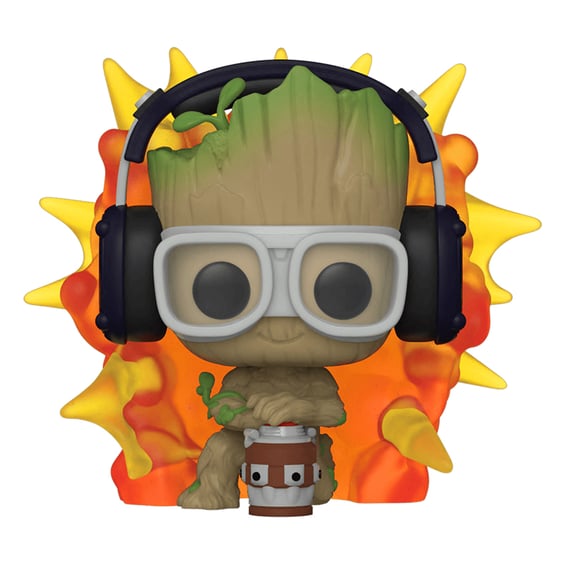Фігурка Funko POP!: Marvel: I am Groot: Groot w/ Detonator, (70653) 2