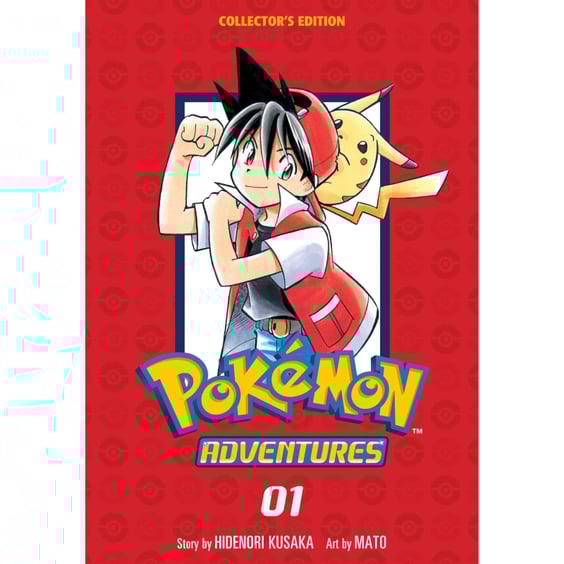 Манга Pokemon. Pokemon Adventures. Collectors Edition. Volume 1 (3-in-1 Edition: Volumes 1-3) (Omnibus), (709649)