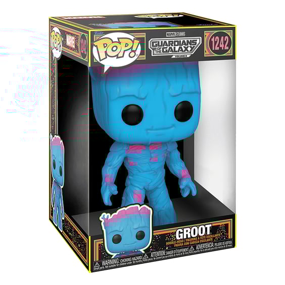 Фігурка Funko POP!: Marvel (Studios): Guardians of the Galaxy: Volume 3: Groot (Black Light), (71122) 3