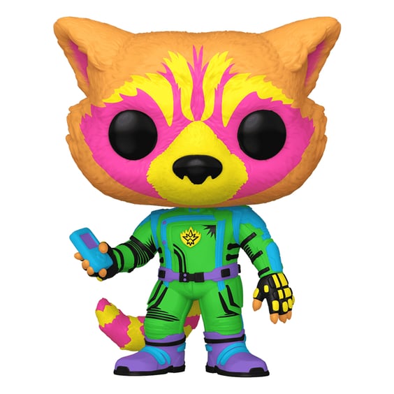 Фигурка Funko POP!: Marvel: Guardians of the Galaxy: Rocket (Black Light) (Special Edition), (71159) 2