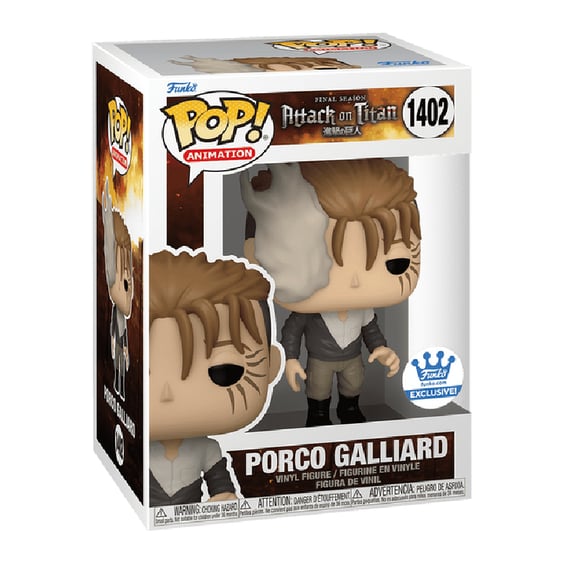 Фигурка Funko POP!: Animation: Attack on Titan: Porco Galliard (Exclusive), (71251) 3