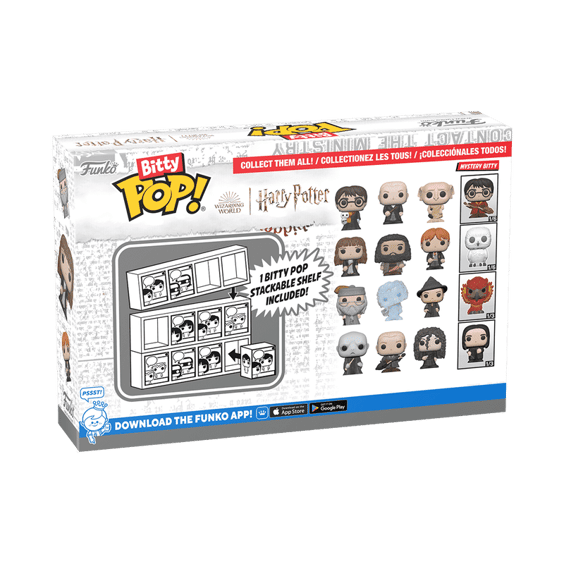 Набір фігурок Funko Bitty POP!: Wizarding World: Harry Potter (4-pack / 3+1 Mystery Bitties), (71318) 4