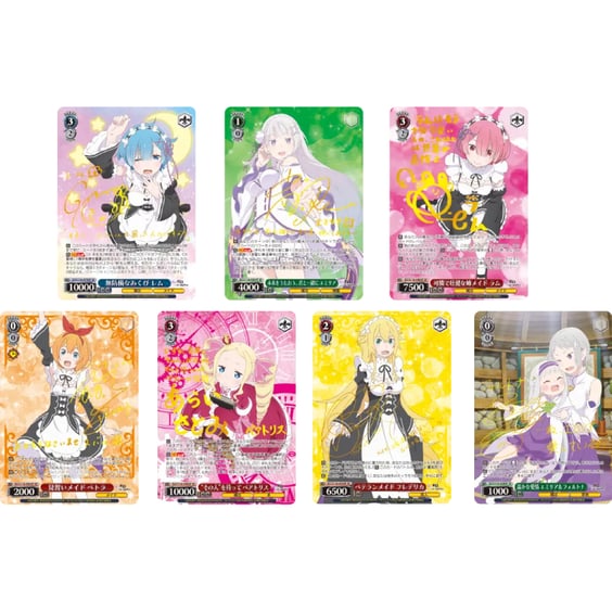 Коллекционные карточки Bushiroad x Weiss Schwarz: Re:Zero, (717794) 4