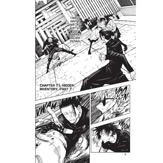 Манґа Jujutsu Kaisen. Premature Death. Volume 9, (718726) 9
