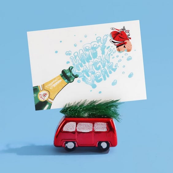 Листівка Gifty: Inspiring: Шампанське: «Happy New Year», (720072) 2