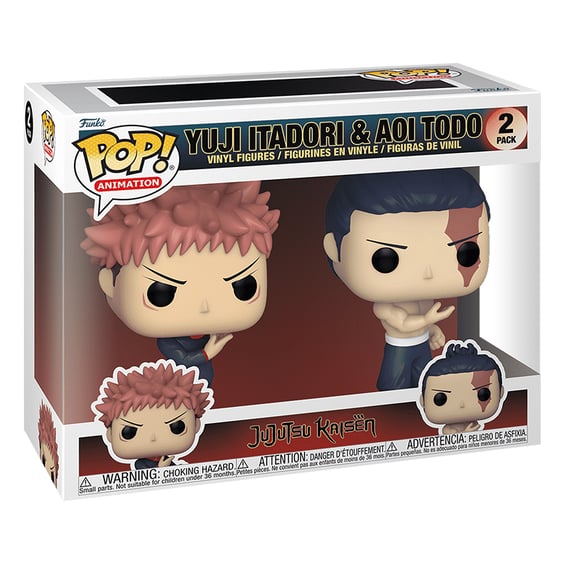 Фігурки Funko POP!: Animation: Jujutsu Kaisen: Yuji Itadori and Aoi Todo (2-Pack), (72041) 4