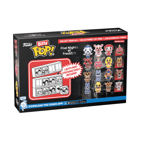 Набір фігурок Funko Bitty POP!: Five Nights at Freddy's (4-pack / 3+1 Mystery Bitties), (730457) 4