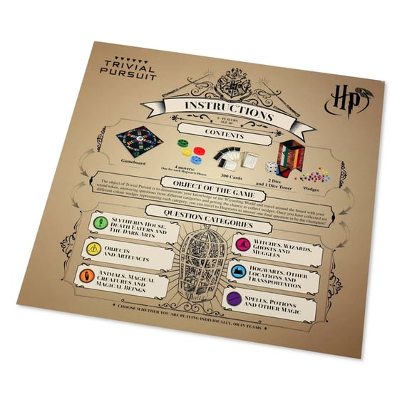 Настільна гра Winning Moves: Trivial Pursuit: Harry Potter (Ultimate Edition), (733343) 3