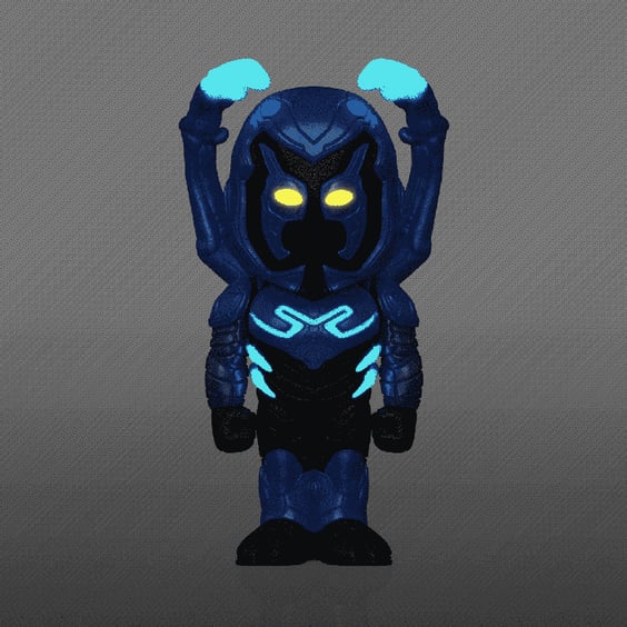 Фигурка Funko: Soda: DC: Blue Beetle (Chase Limited Edition), (734370) 2