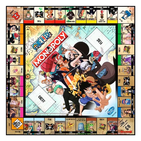 Настільна гра Winning Moves: Monopoly: One Piece, (736948) 3