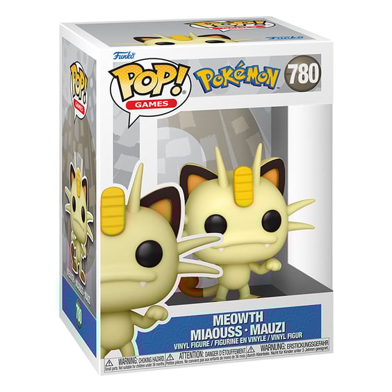 Фігурка Funko POP!: Games: Pokemon: Meowth, (74630) 3