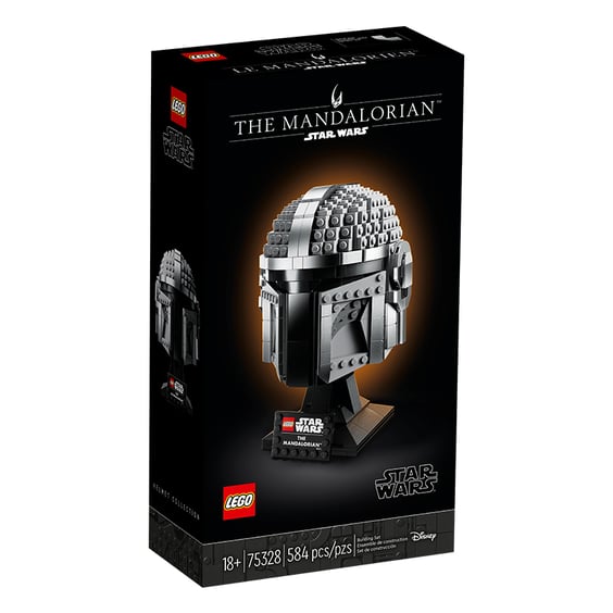 Конструктор LEGO: Star Wars: The Mandalorian: The Mandalorian: Helmet, (75328) 5