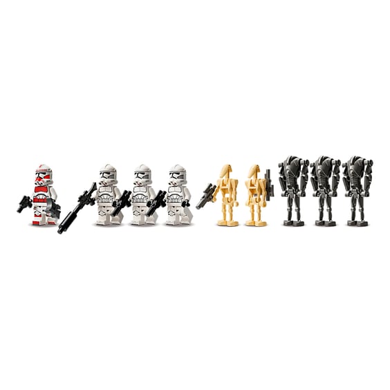 Конструктор LEGO: Star Wars: Clone Trooper and Battle Droid Battle Pack, (75372) 5