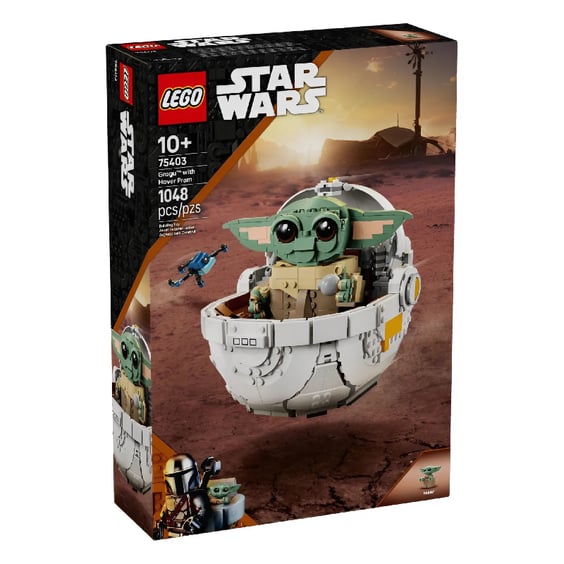 Конструктор LEGO: Star Wars: The Mandalorian: Grogu w/ Hover Pram, (75403) 7