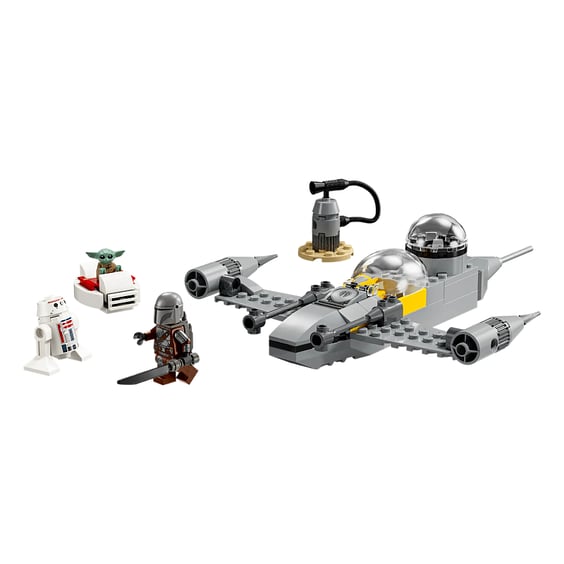 Конструктор LEGO: Star Wars: The Mandalorian: Mando and Grogu's N-1 Starfighter, (75410) 2