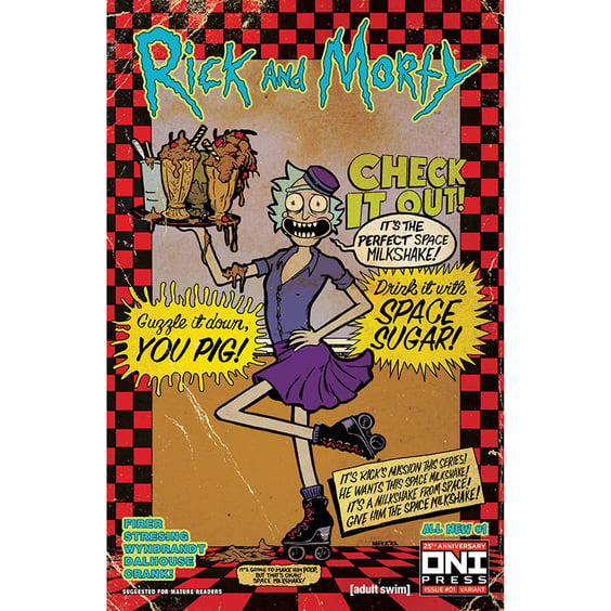 Комикс Rick & Morty. Volume 2. #1 (Roberts's Cover), (762151)