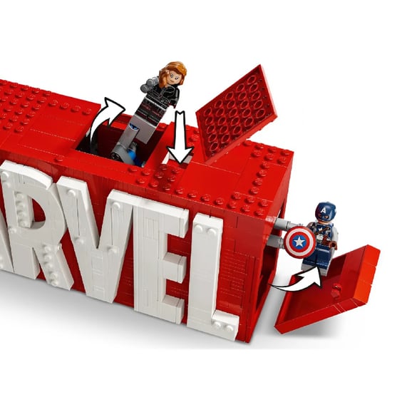 Конструктор LEGO: Marvel: The Infinity Saga: Logo and Minifigures, (76313) 4