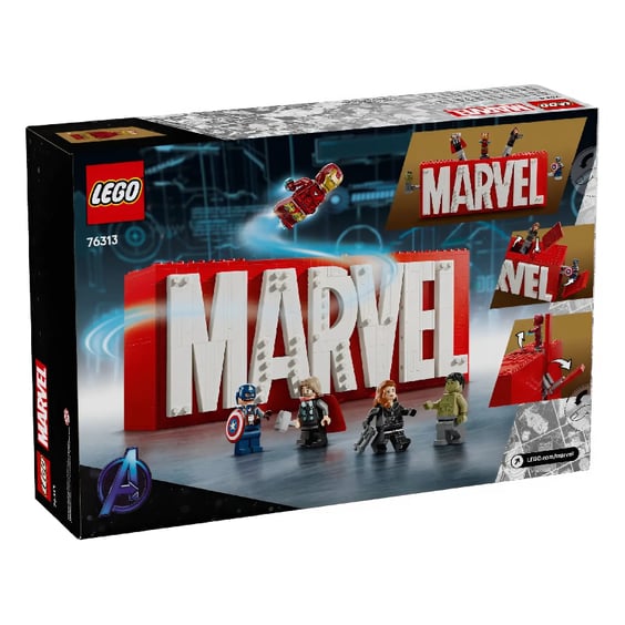 Конструктор LEGO: Marvel: The Infinity Saga: Logo and Minifigures, (76313) 8
