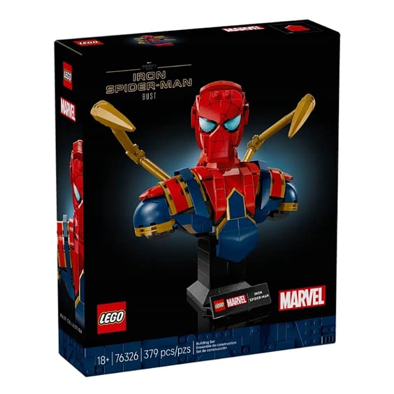 Конструктор LEGO: Marvel: The Infinity Saga: Iron Spider-Man Bust, (76326) 4