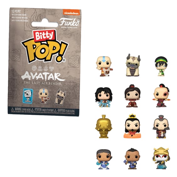 Фігурки Funko Bitty POP!: Mystery: Avatar: The Last Airbender (Blind Box: 1 з 12), (76387)