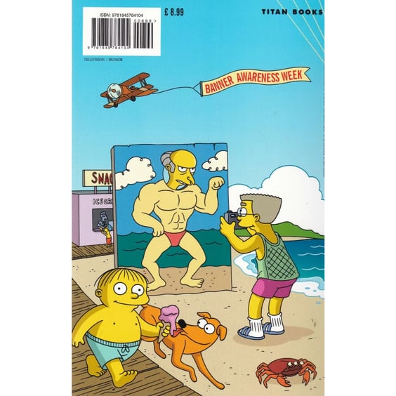Комикс The Simpsons. Simpsons Comics. Beach Blanket Bongo. #71-75, (764104) 5