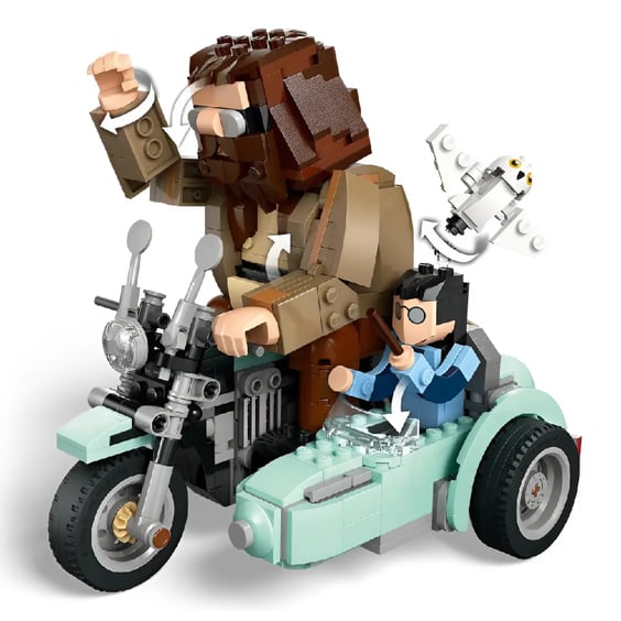 Конструктор LEGO: Wizarding World: Harry Potter: Hagrid and Harry's Motorcycle Ride, (76443) 3