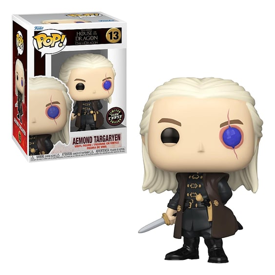 Фигурка Funko POP!: Game of Thrones: House of the Dragon: Day of the Dragon: Aemond Targaryen (Glow Chase Limited Edition), (764711)
