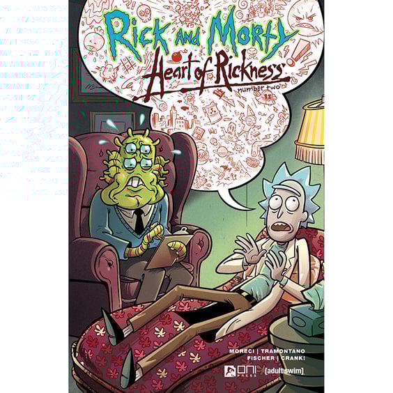 Комикс Rick & Morty. Heart of Rickness. #2  (Stresing's Cover), (7681)