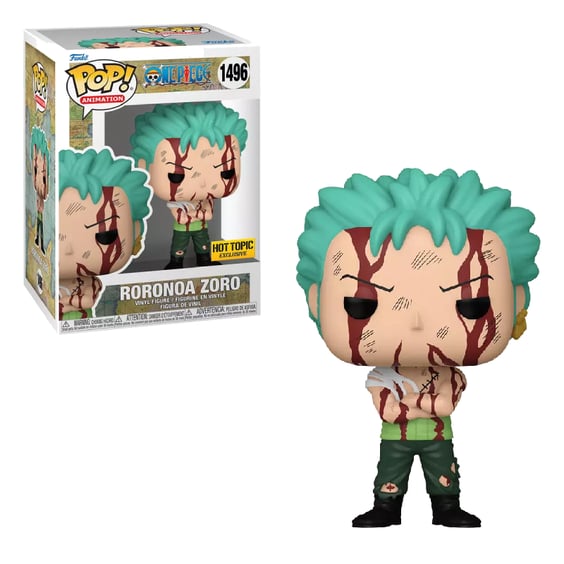 Фігурка Funko POP!: Animation: One Piece: Zoro Roronoa (Hot Topic Exclusive), (76879)