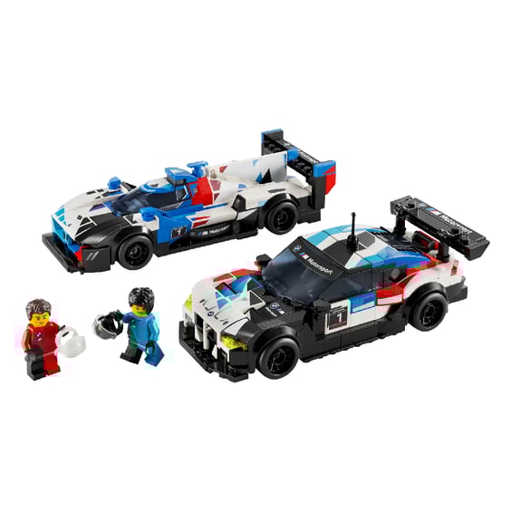 Конструктор LEGO: Speed Champions: Motorsport: BMW: BMW M4 GT3 and BMW M Hybrid V8 Race Cars, (76922) 2