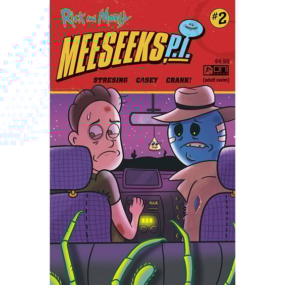 Комикс Rick & Morty. Meeseeks P.I. (Gina Allant's Cover), (771221)