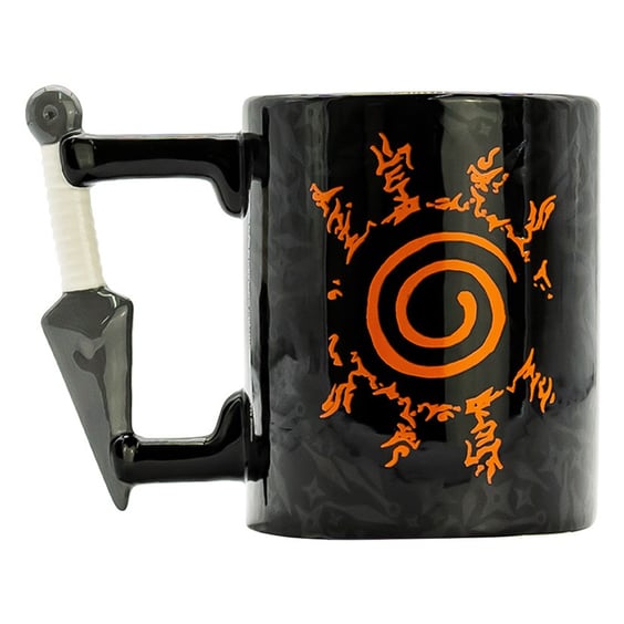 3D кружка ABYstyle: Naruto: Konoha Symbol & Eight Trigrams Seal: Kunai, (77275) 3