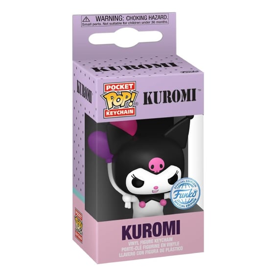 Брелок Funko Pocket POP!: Keychain: Hello Kitty: Kuromi (Special Edition), (77394) 3