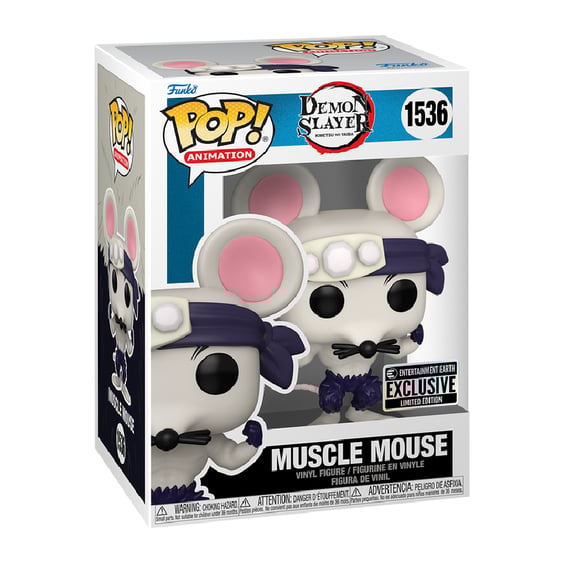 Фігурка Funko POP!: Animation: Demon Slayer: Muscle Mouse (EE Exclusive), (77402) 3