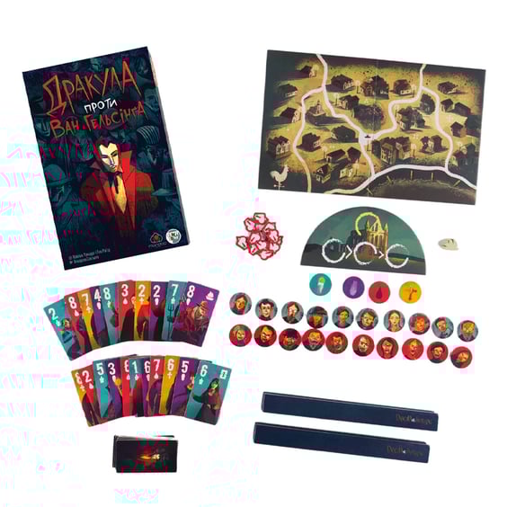 Настольная игра Games7Days: Дракула проти Ван Гельсінґа, (790678) 2