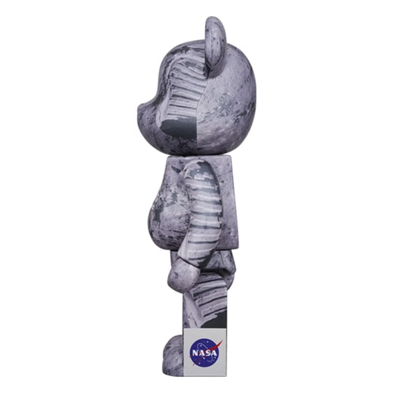 *Original* Be@rbrick: NASA: Apollo 11: Moon Footprints (Set) (100% & 400%), (614656) 3