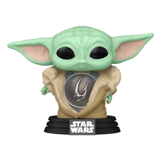 Фігурка Funko POP!: Star Wars: The Mandalorian: Din Grogu w/ Armor, (800044) 2