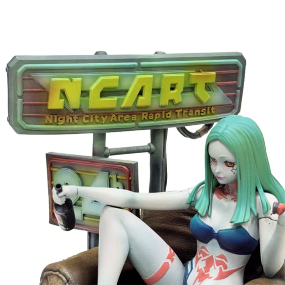 Колекційна фігурка 3D Magicca: Cyberpunk: Edgerunners: Rebecca Smasher, (80029) 9