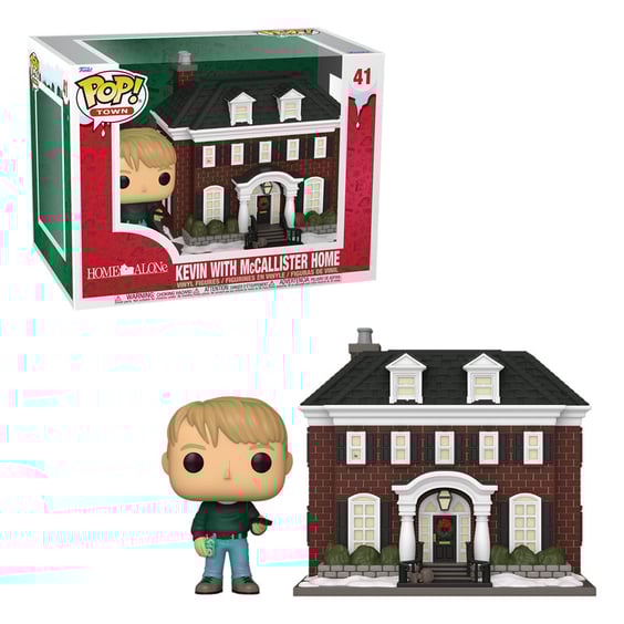 Фігурка Funko POP: Town: Home Alone: Kevin w/ McCallister Home, (80042)