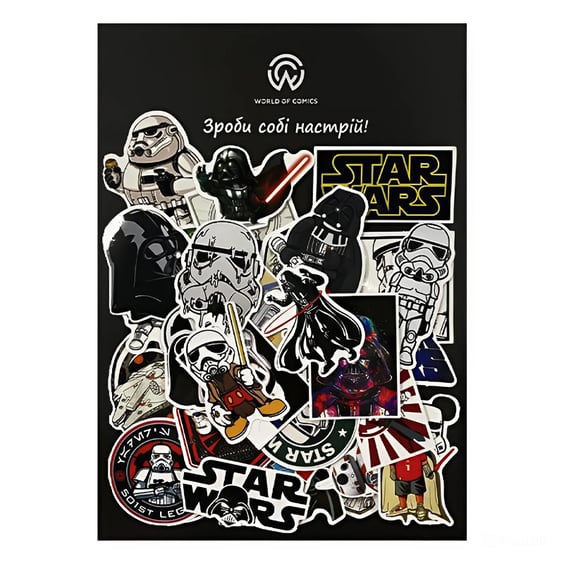 Набор стикеров Star Wars, (8004)