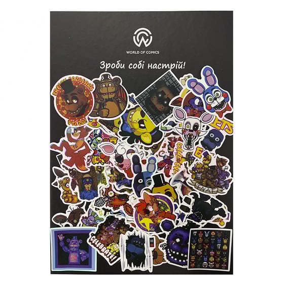 Набор стикеров Five Nights at Freddy's, (8007)