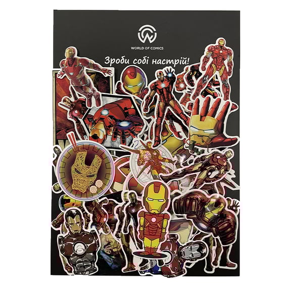 Набор стикеров Marvel: Iron Man, (8011)