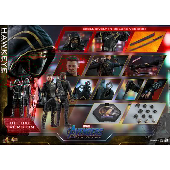 Коллекционная фигура Hot Toys: Marvel: Avengers: Endgame: Hawkeye (Deluxe), (80134) 14