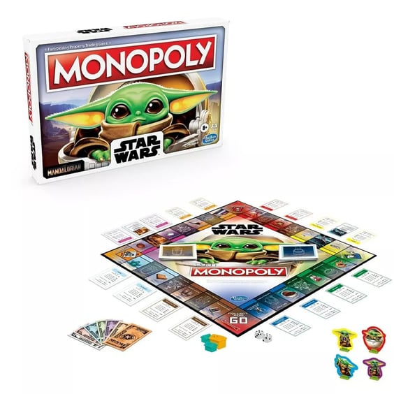 Настільна гра Hasbro: Monopoly: Star Wars: The Mandalorian: The Child, (803255) 2