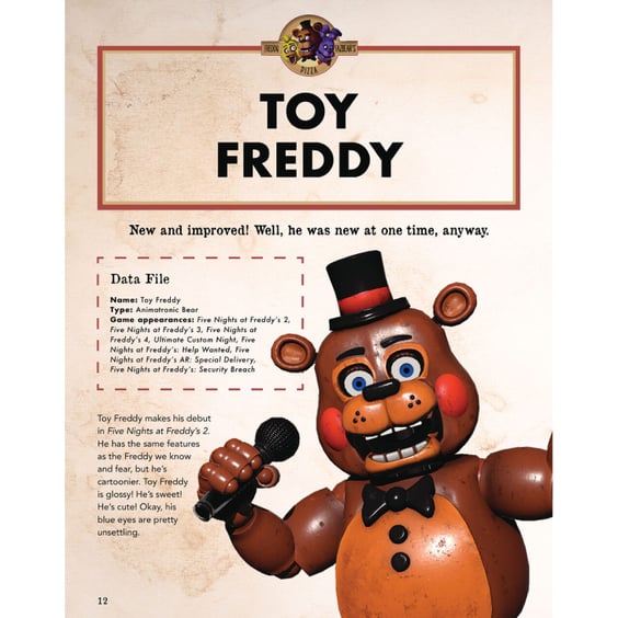 Артбук Five Nights at Freddy's. Official Character Encyclopedia, (804737) 7