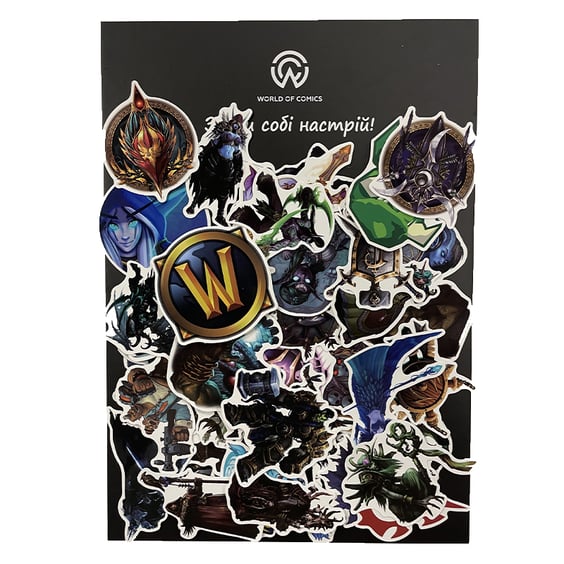 Набір стікерів World of Warcraft: Mix, (8074)