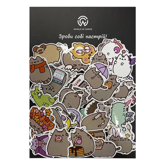 Набір стікерів Pusheen, (8080)