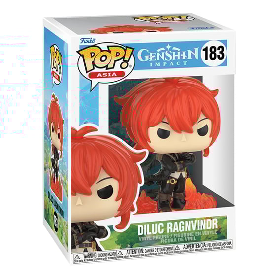 Фігурка Funko POP!: Asia: Genshin Impact: Diluc Ragnvindr, (80895) 3