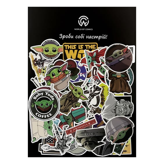 Набор стикеров Star Wars: The Mandalorian, (8089)