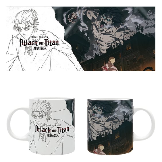 Кружка ABYstyle: Attack on Titan: Eren and Attack Titan, (80923) 4